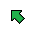 North-west walking cursor